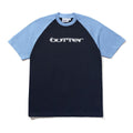 Butter Goods Witness Raglan Tee (Sky/Navy)
