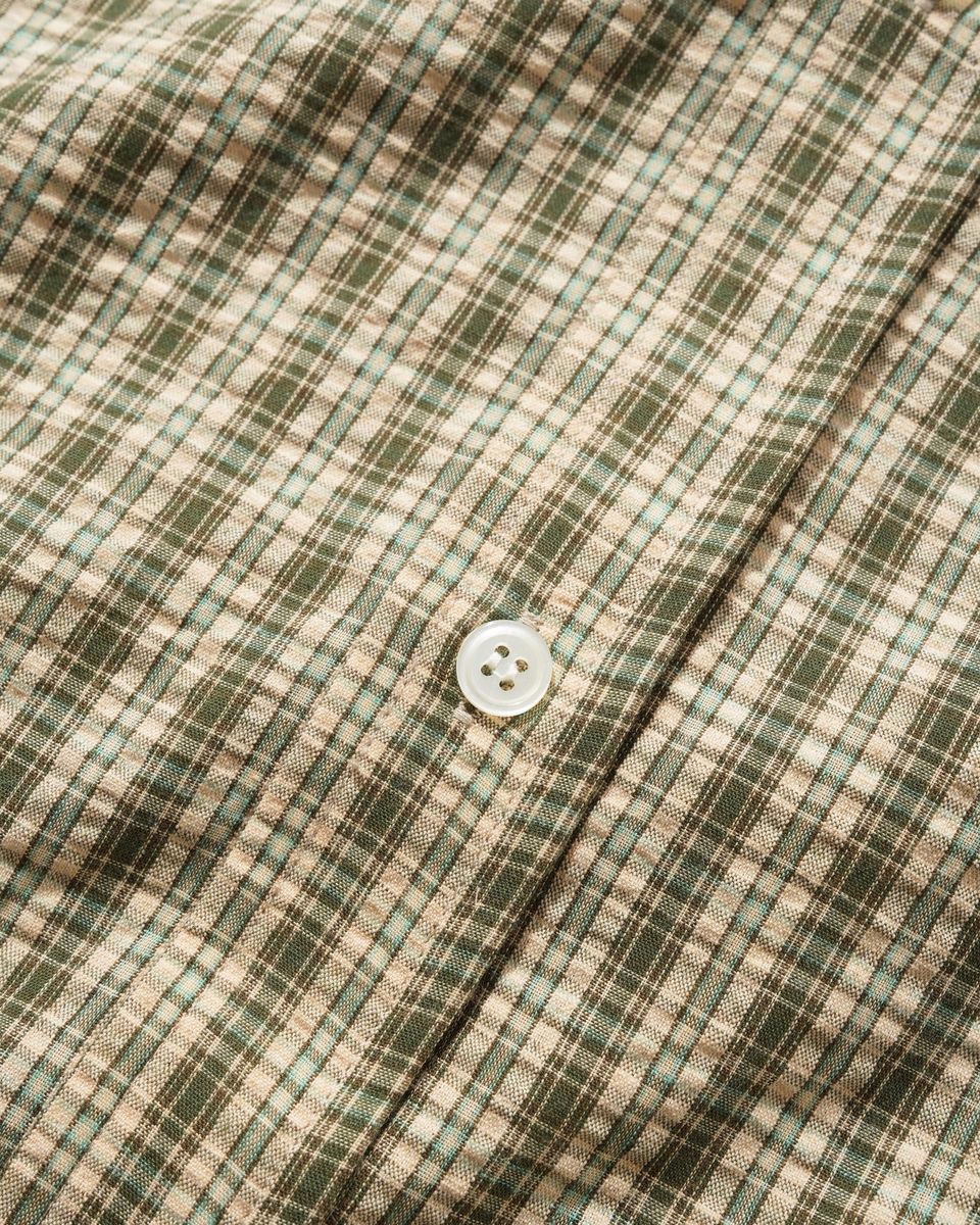 Butter Goods Equipment S/S Shirt (Moss/Yellow)