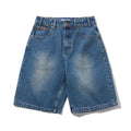 Butter Goods Baggy Denim Shorts (Distressed Indigo)
