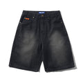 Butter Goods Baggy Denim Shorts (Slub Black)