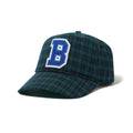 Butter Goods Collegiate 6 Panel Cap (Plaid