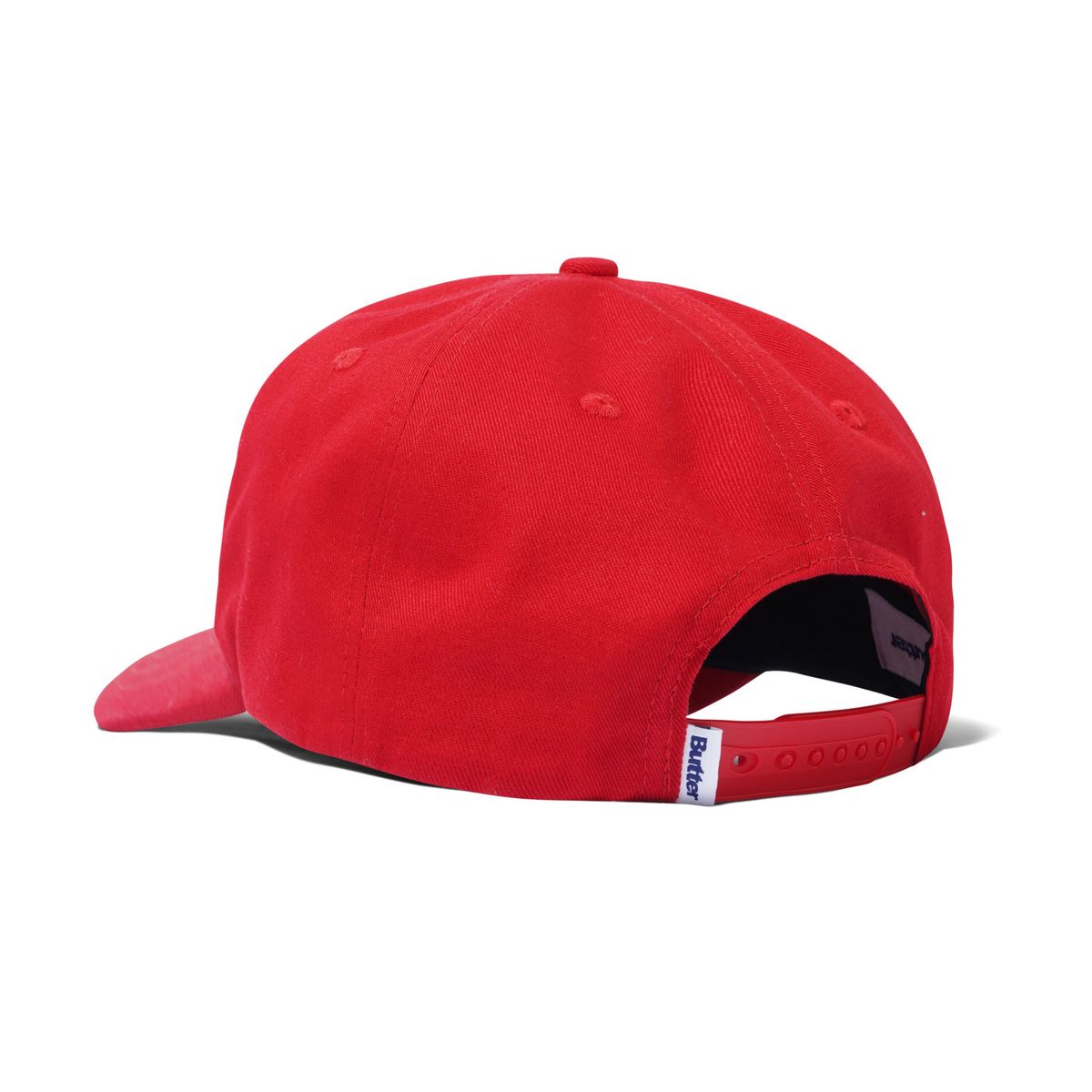 Butter Goods Collegiate 6 Panel Cap (Cherry)