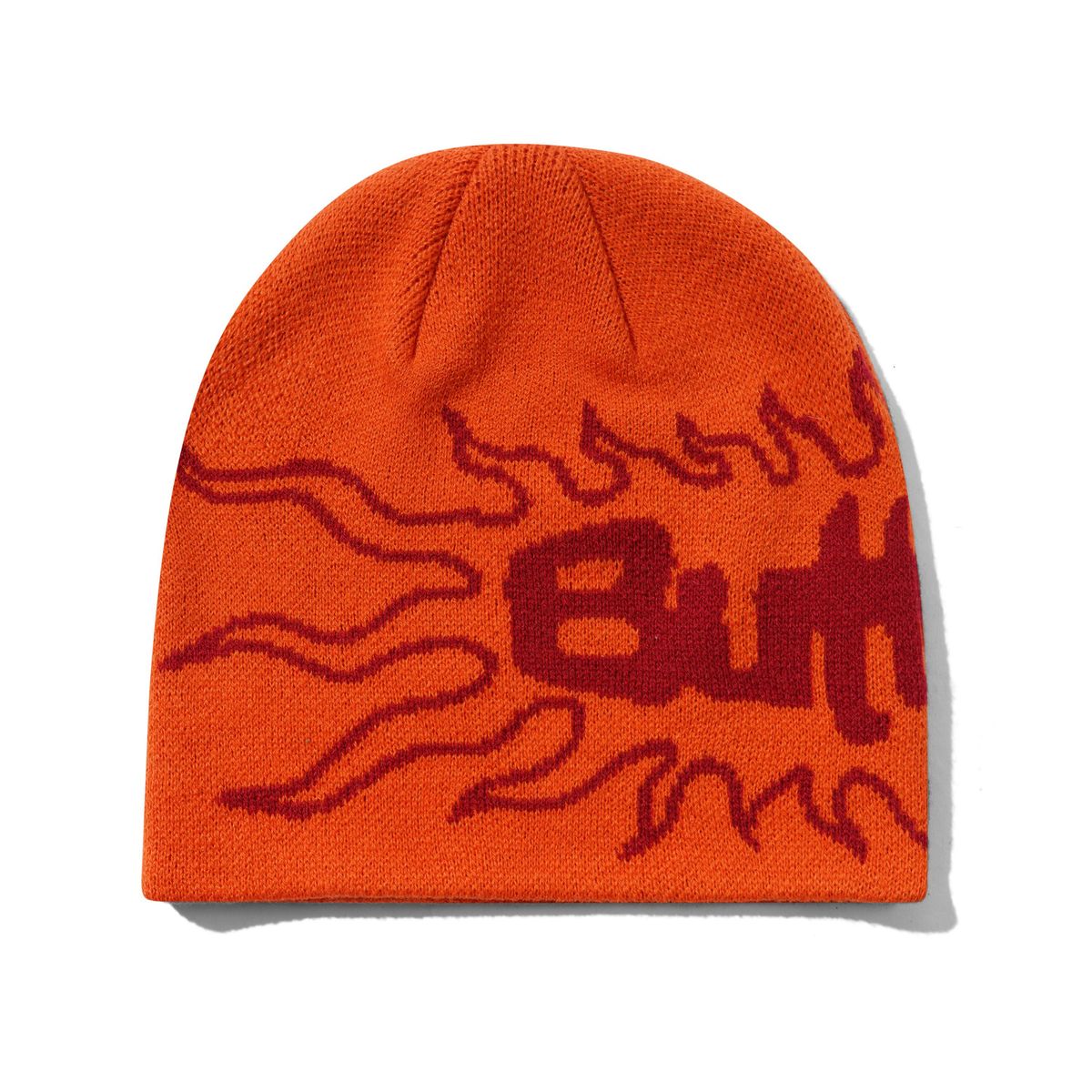 Butter Goods Solar Skully Beanie (Orange)