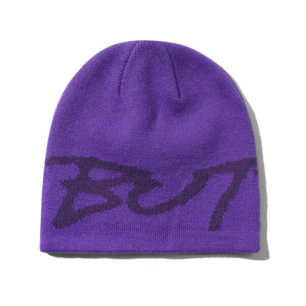 Butter Goods Terrain Skulls Beanie (Purple)