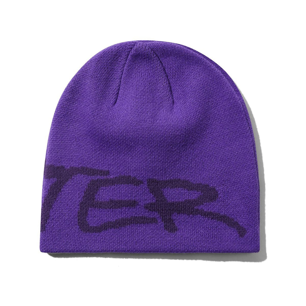 Butter Goods Terrain Skulls Beanie (Purple)
