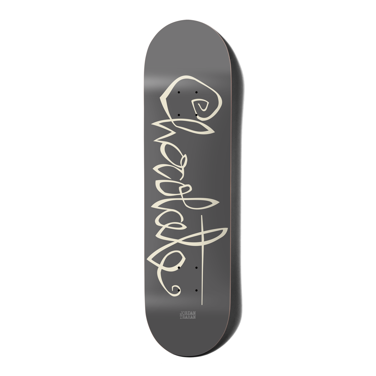 Chocolate Trahan OG Script Deck 8.125