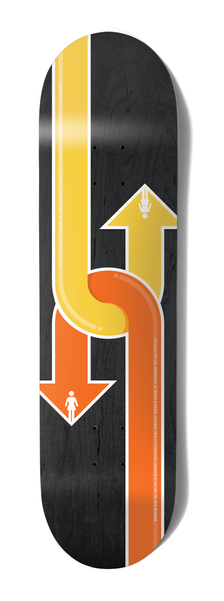 Girl Malto Dual Directional Deck 8.3