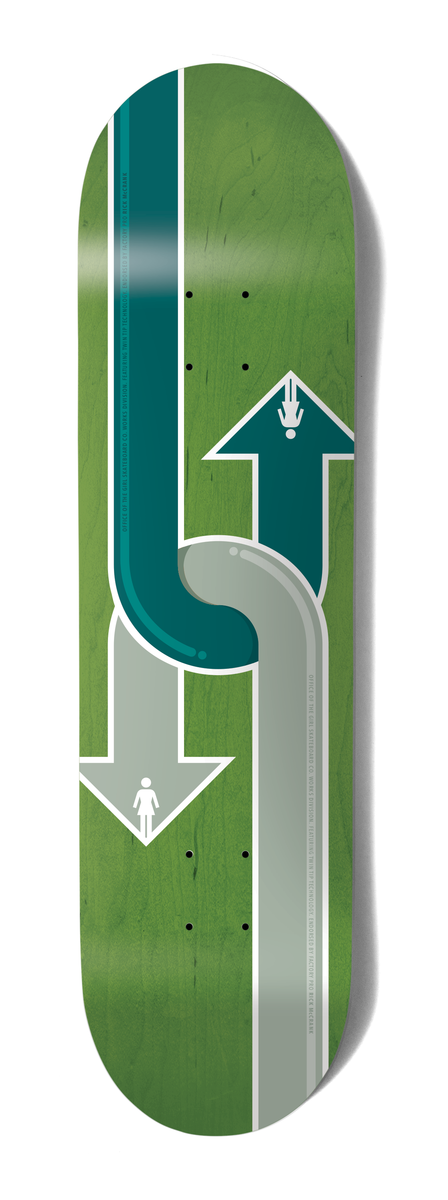 Girl Gass Dual Directional Deck 8.0