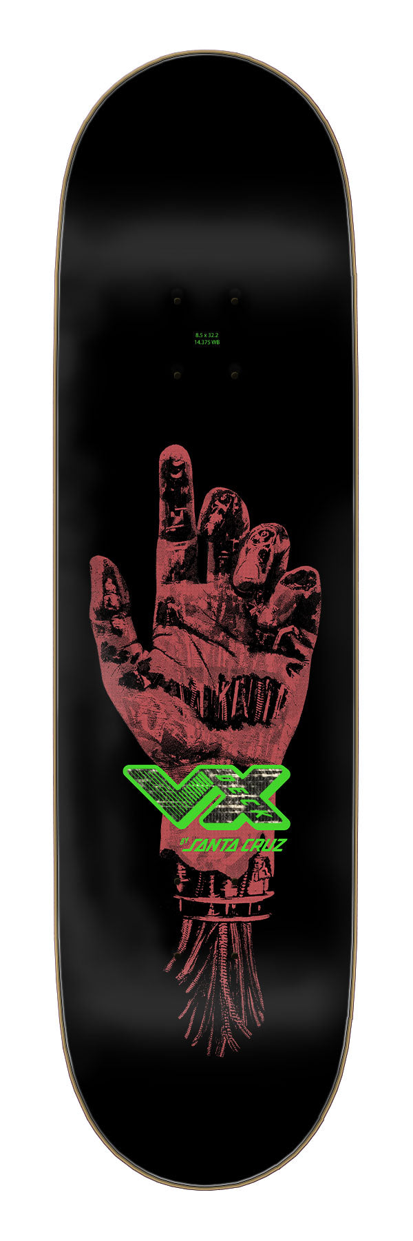 Santa Cruz Wooten Dystopia VX Deck 8.5
