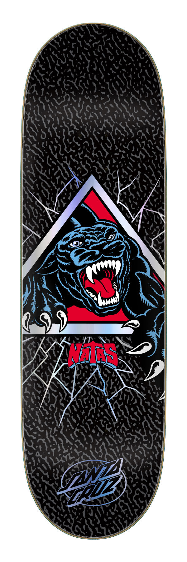 Santa Cruz Natas Shattered Panther VX Deck 9.0