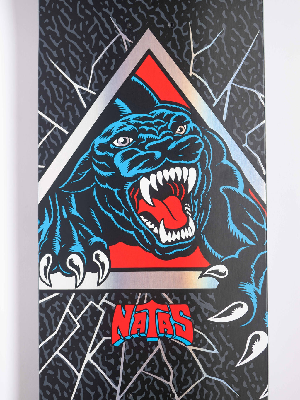Santa Cruz Natas Shattered Panther VX Deck 9.0