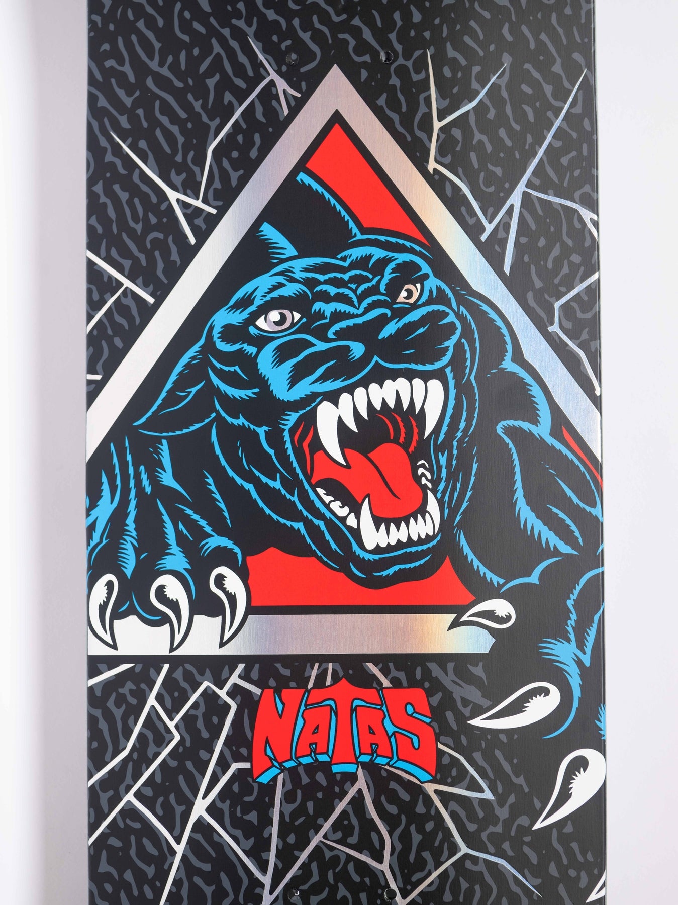 Santa Cruz Natas Shattered Panther VX Deck 9.0