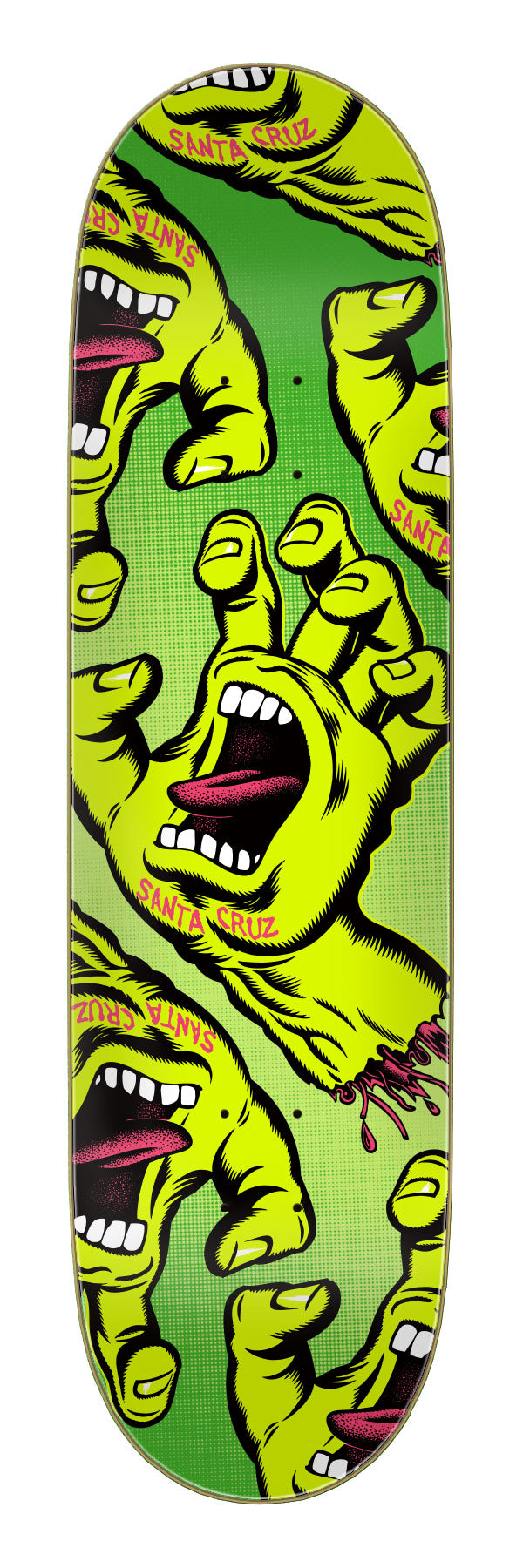Santa Cruz Crowded Hand Deck 8.5