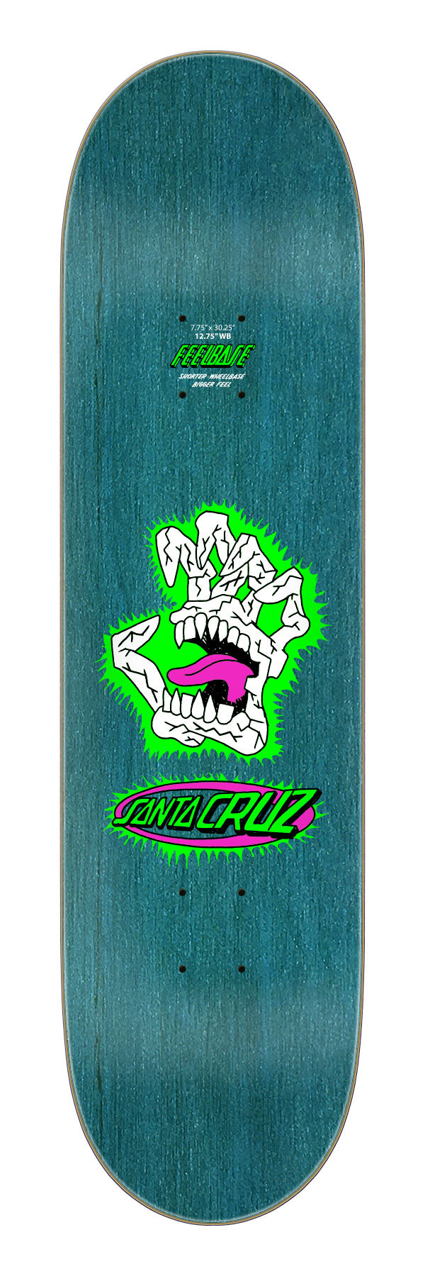 Santa Cruz Scribble Head Deck 7.75