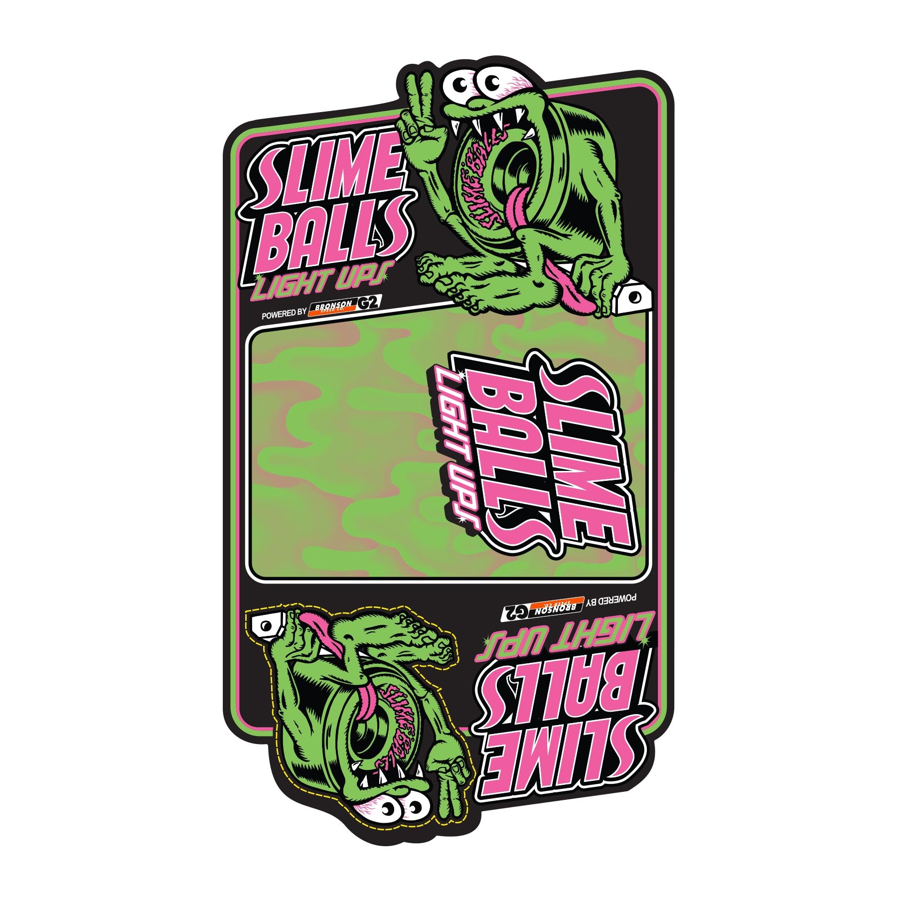 OJ Screaming Slime Light Ups OG (78a/60mm)