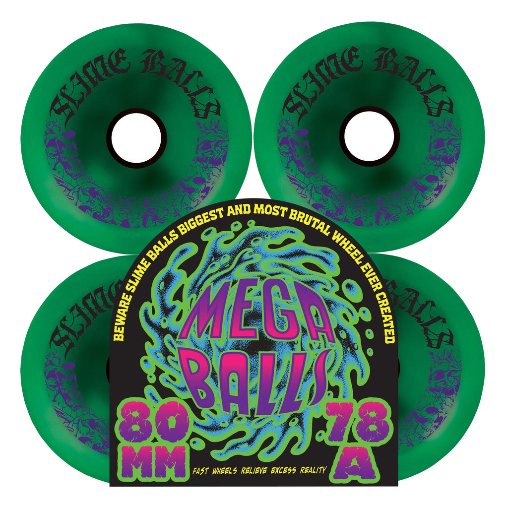 Slime Balls Mega Balls Metallic Green (78a/80mm)