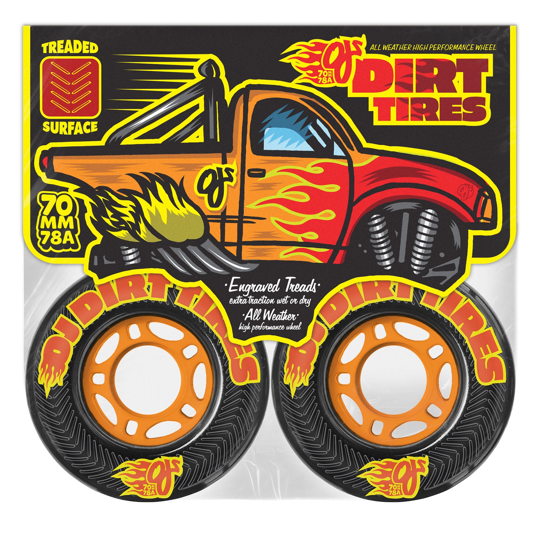 OJ Dirt Tires Thunder Juice (78a/70mm)