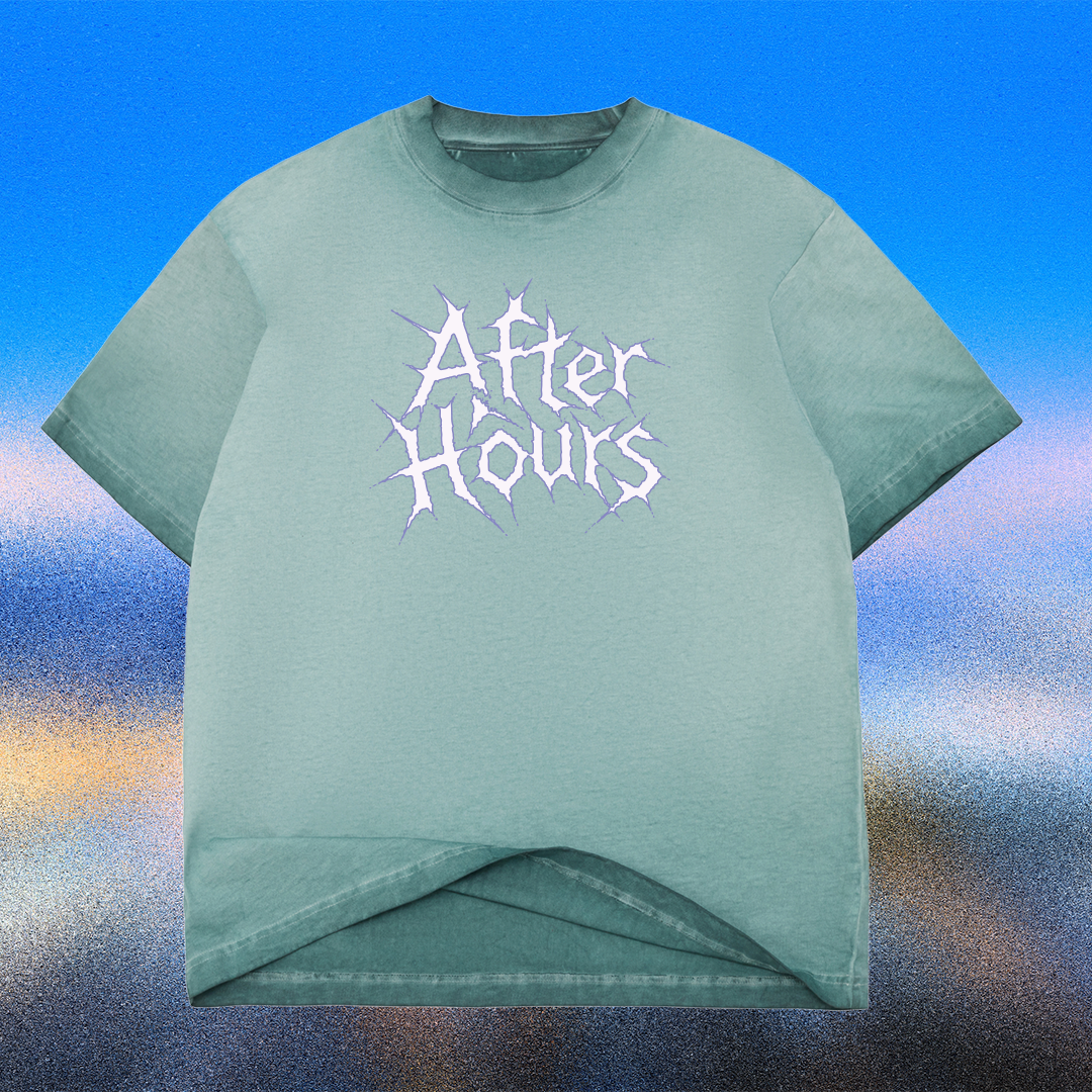 After Hours Shatter Tee (Faded Jade)