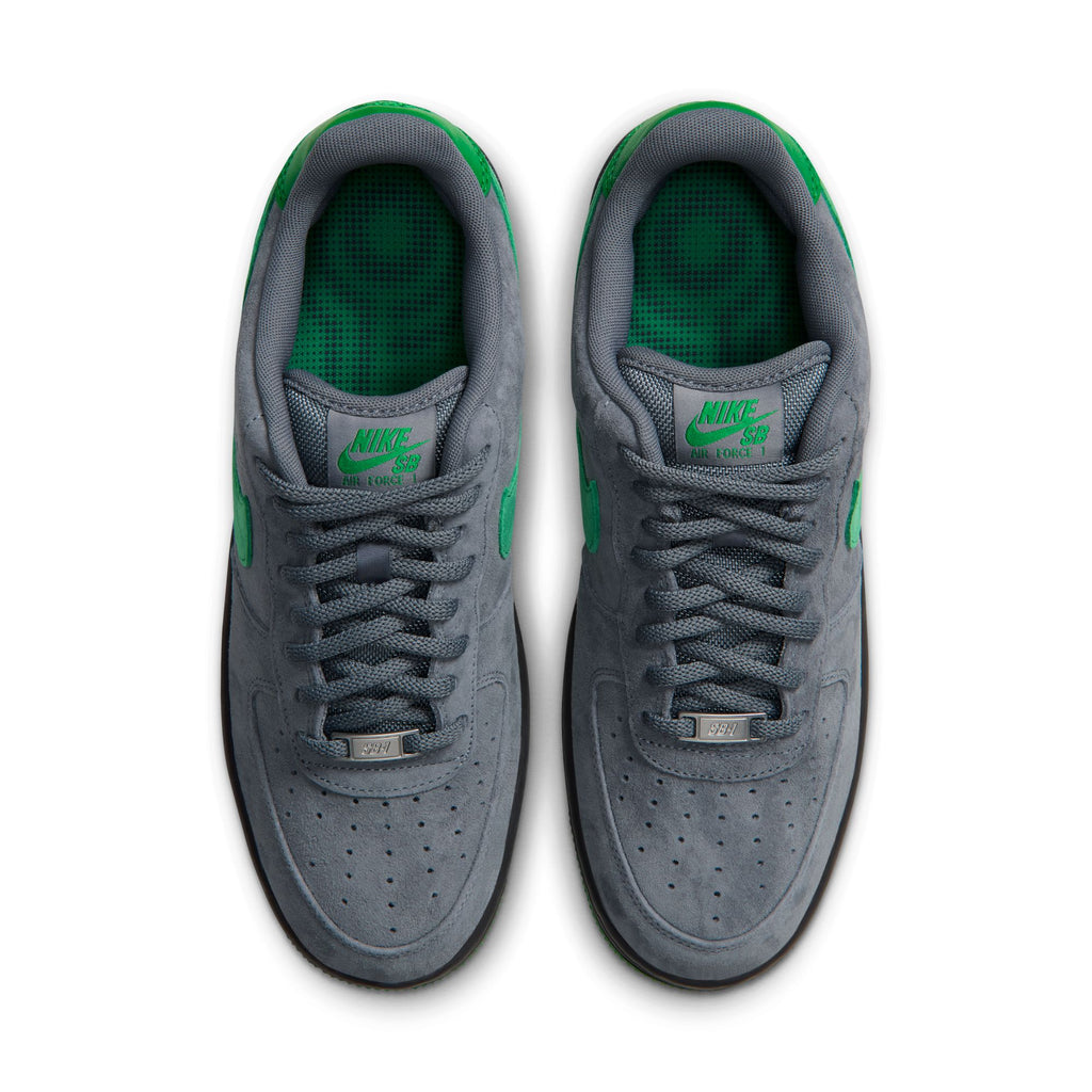 Nike SB Air Force 1 (Cool Grey/Court Green)