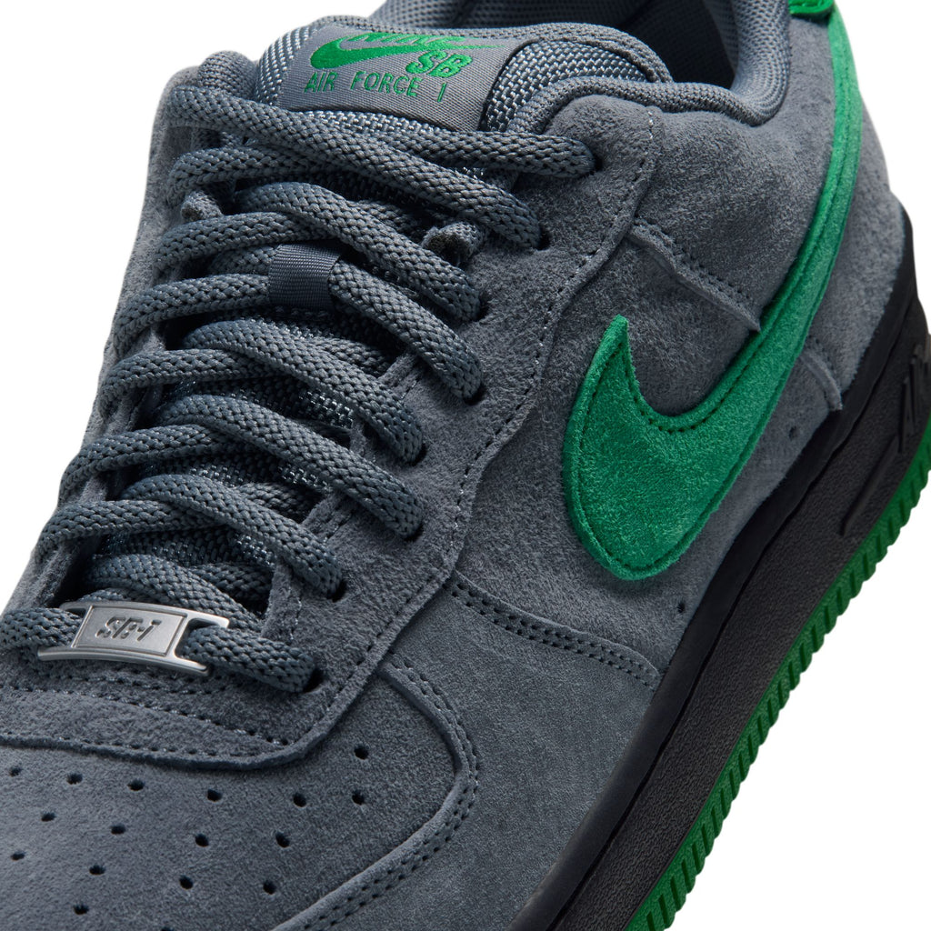 Nike SB Air Force 1 (Cool Grey/Court Green)