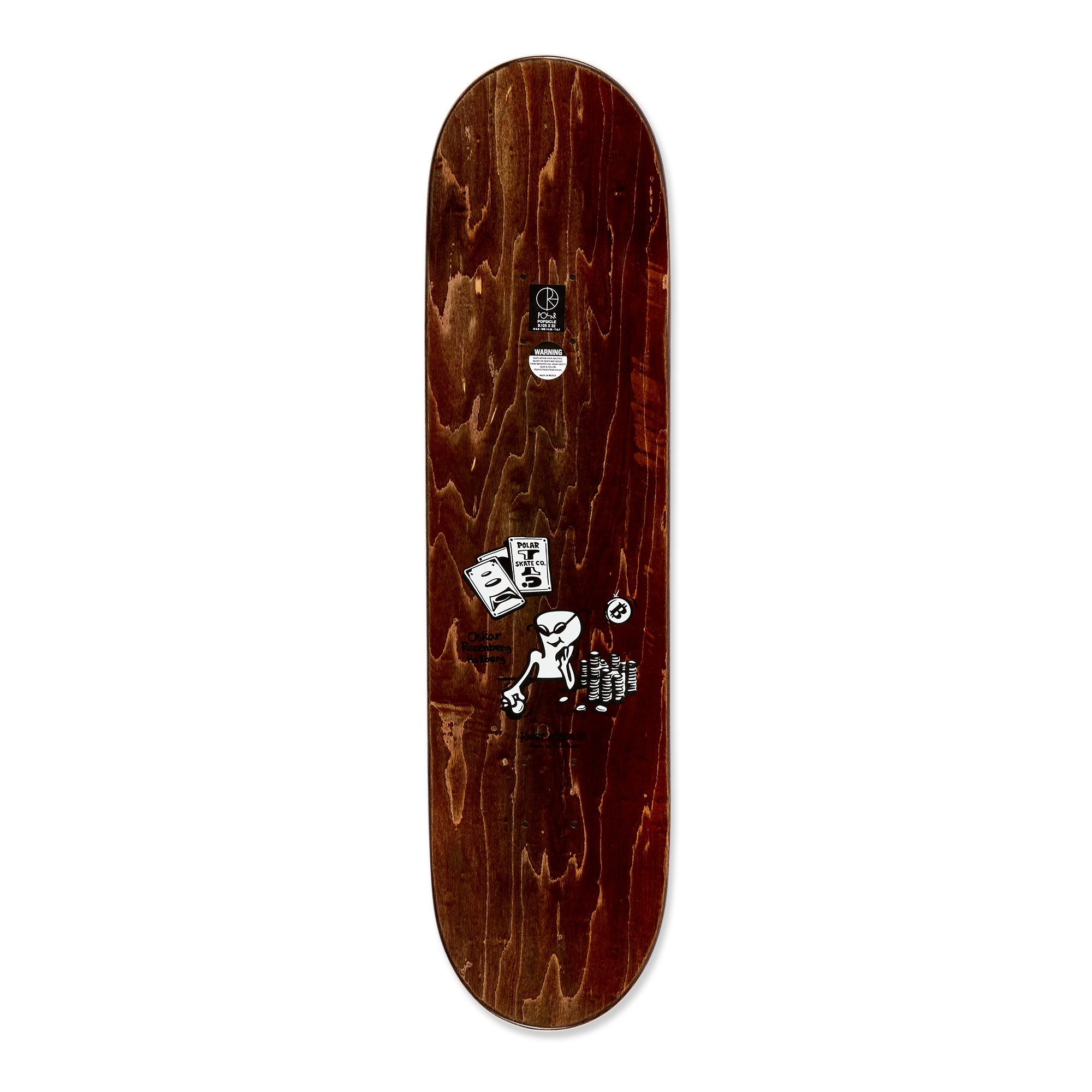 Polar Rozenberg Poker Face Deck 8.125