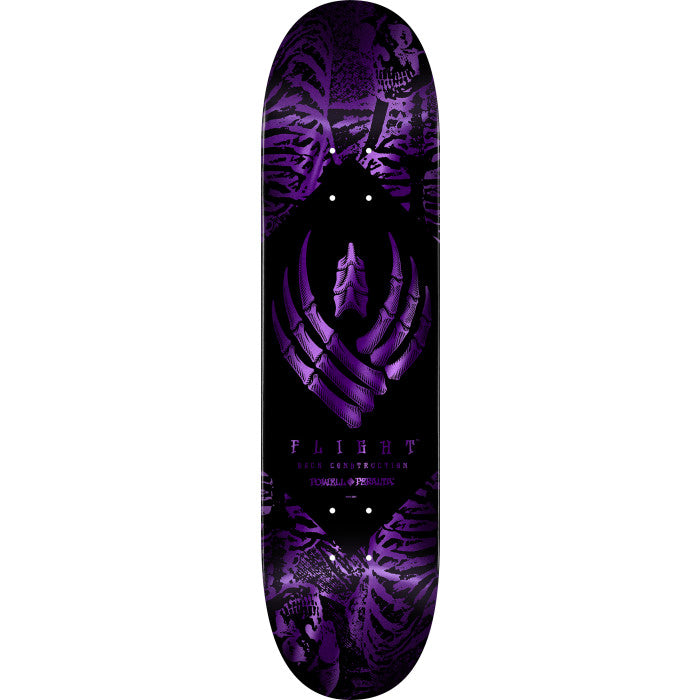 Powell Peralta Flight Skeleton Purple Deck 9.0