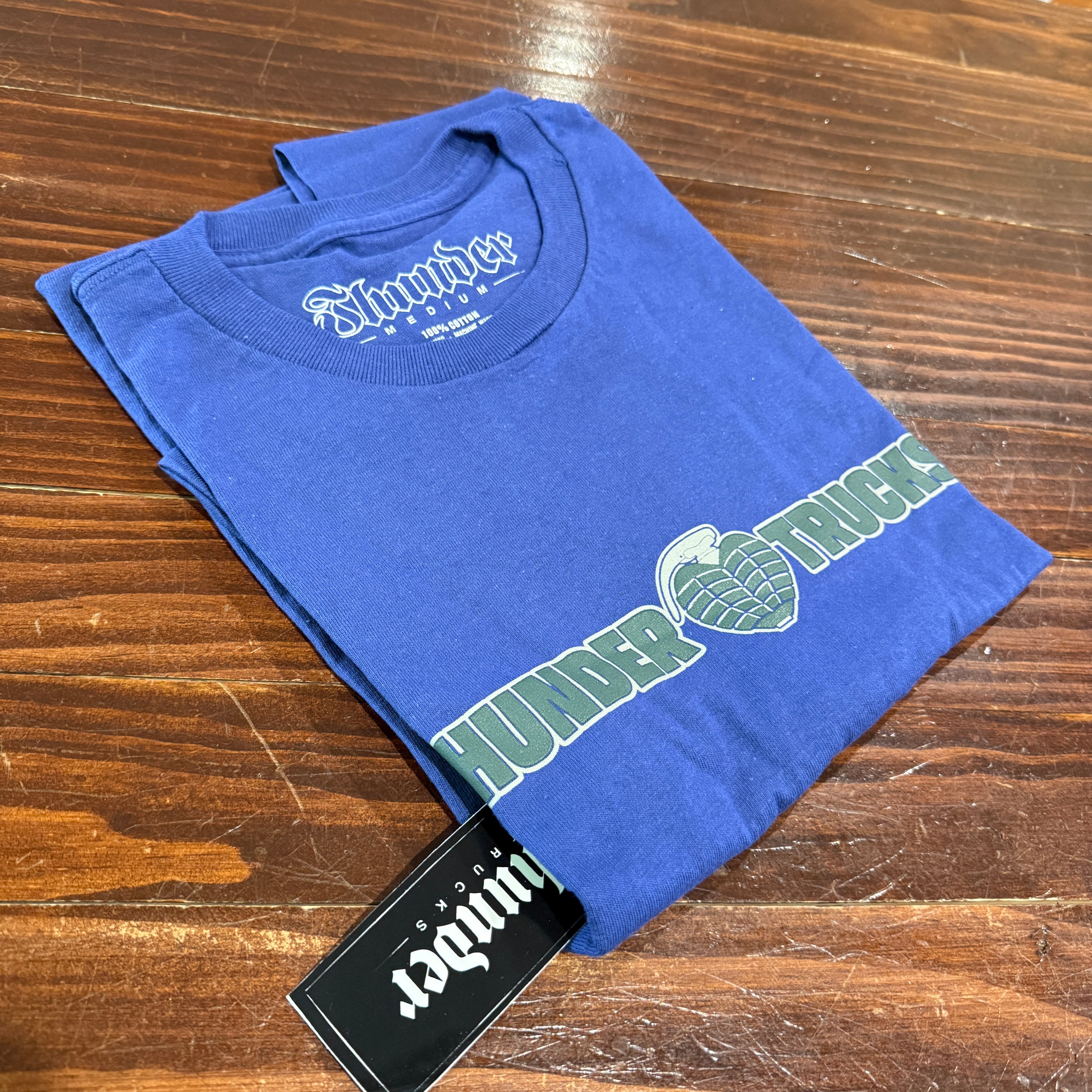 Thunder Tshirt (Navy Blue) Large