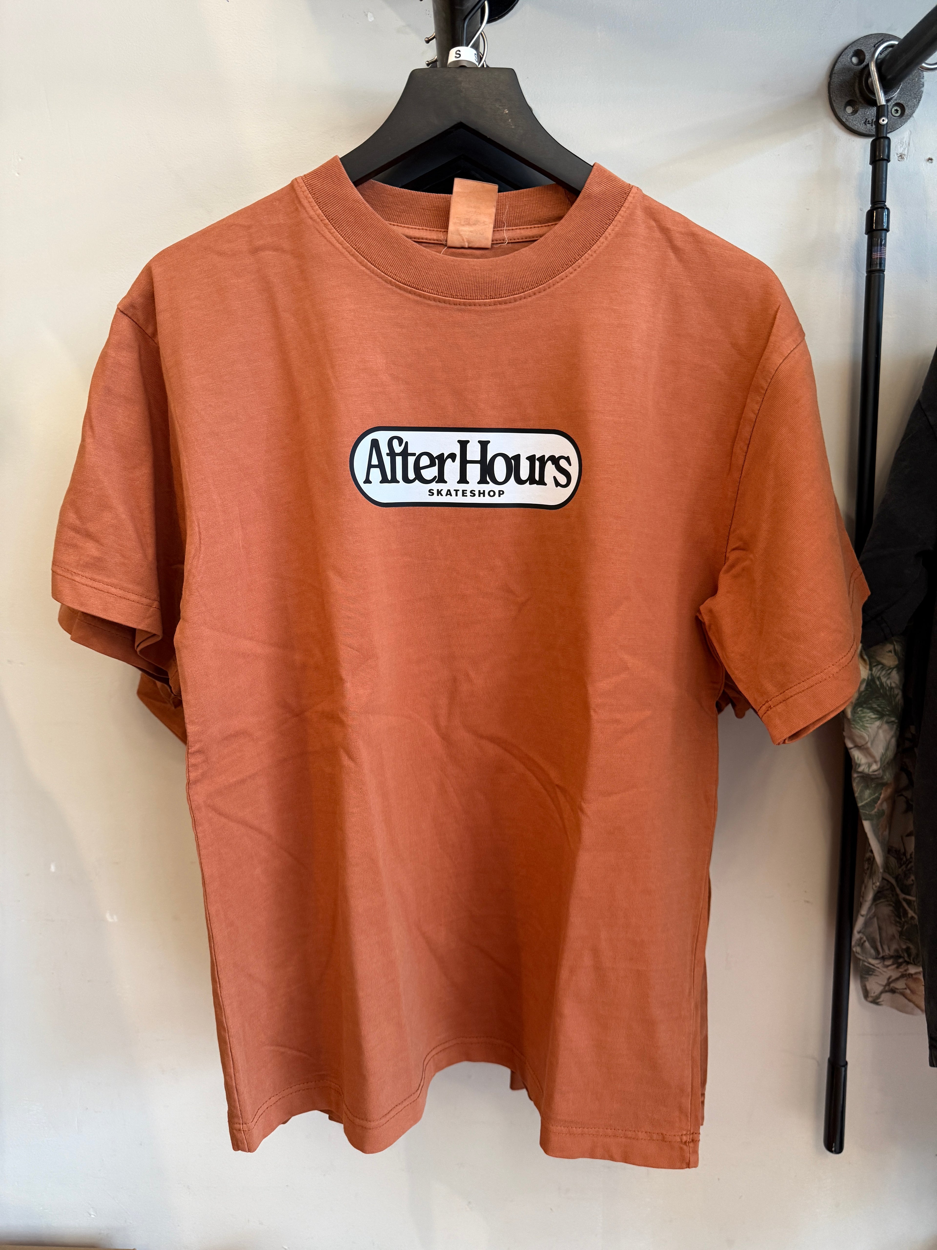 After Hours Pill Tee (Rust)