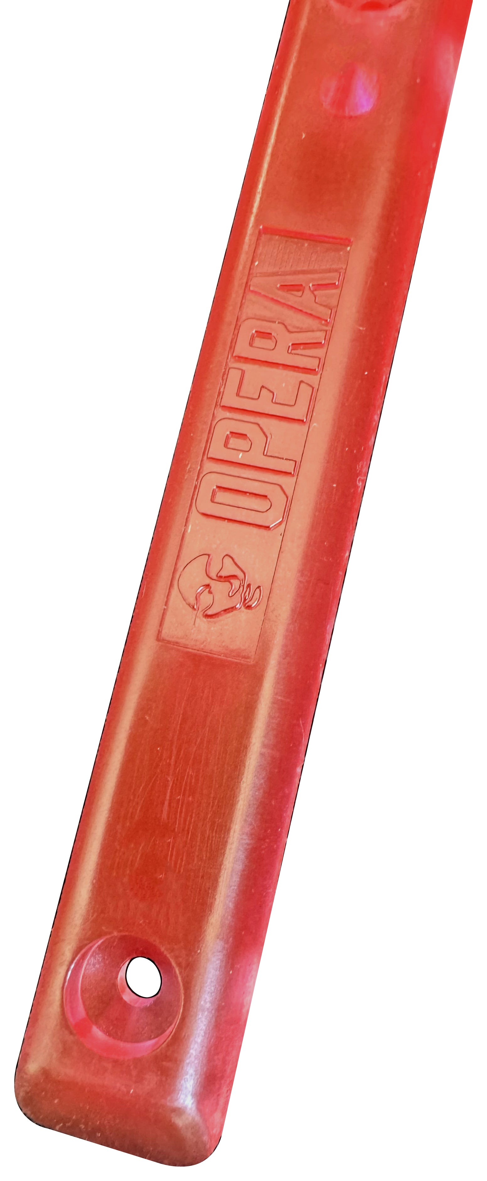 Opera Red Clear Board Rails