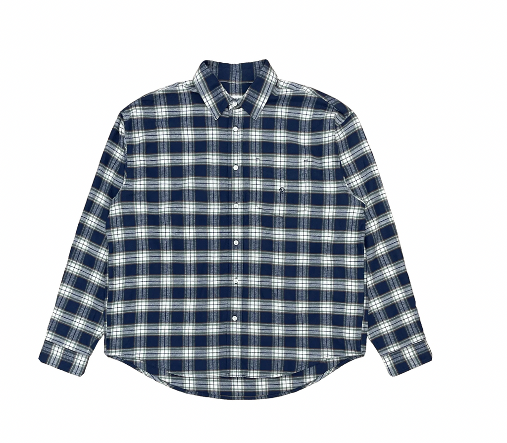 Dancer Flannel Shirt (Navy)