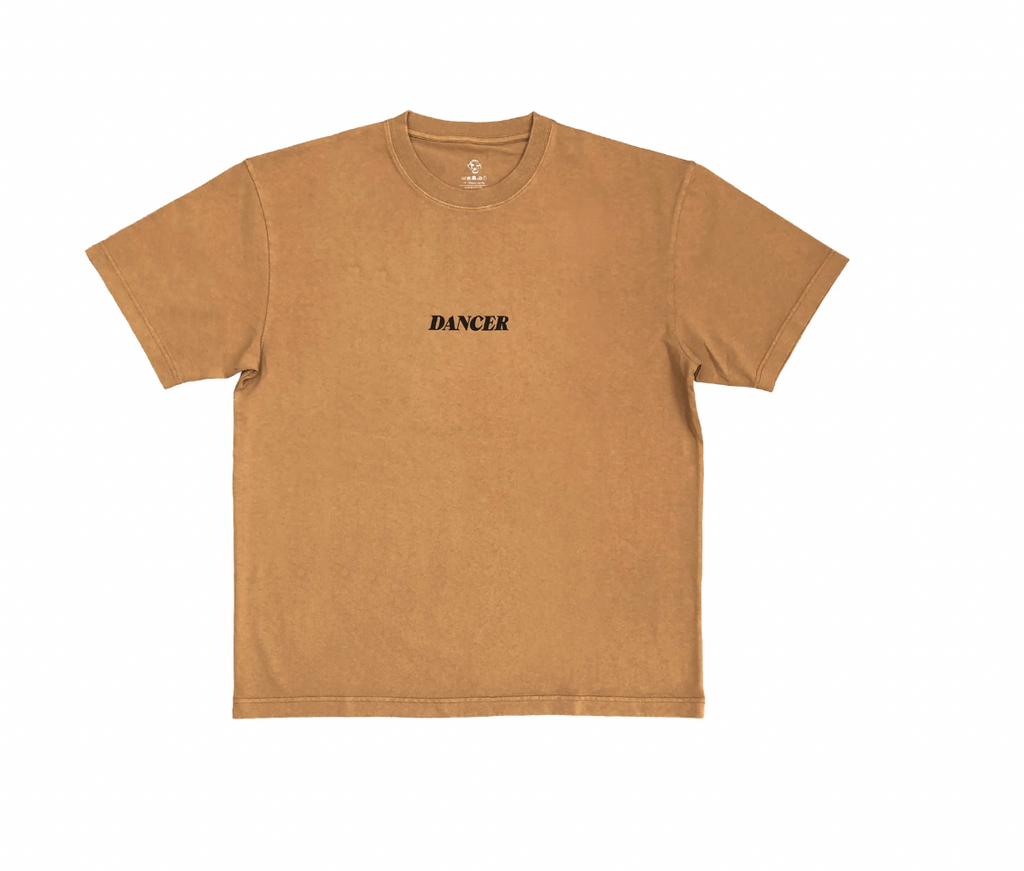 Dancer Italic Tee (Golden Brown)