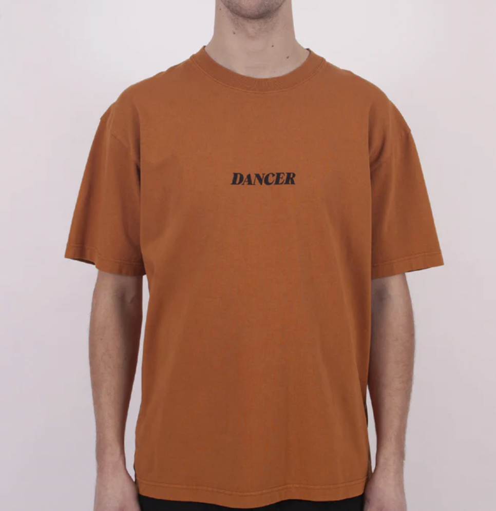 Dancer Italic Tee (Golden Brown)