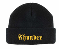 Thunder Evil Cuffed Beanie (Black)
