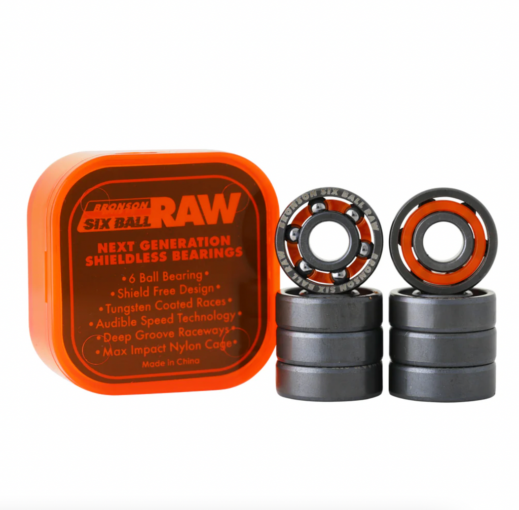 Bronson 6-Ball Raw Bearings