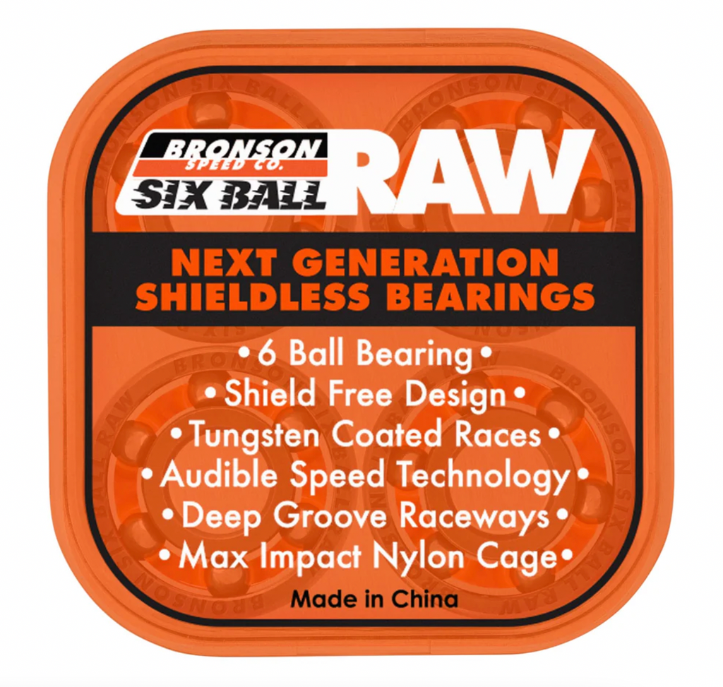 Bronson 6-Ball Raw Bearings
