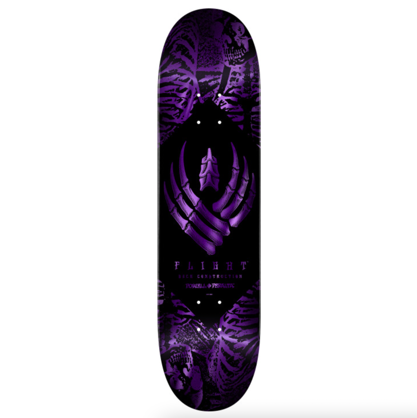 Powell Peralta Flight Skeleton Purple Deck 9.0