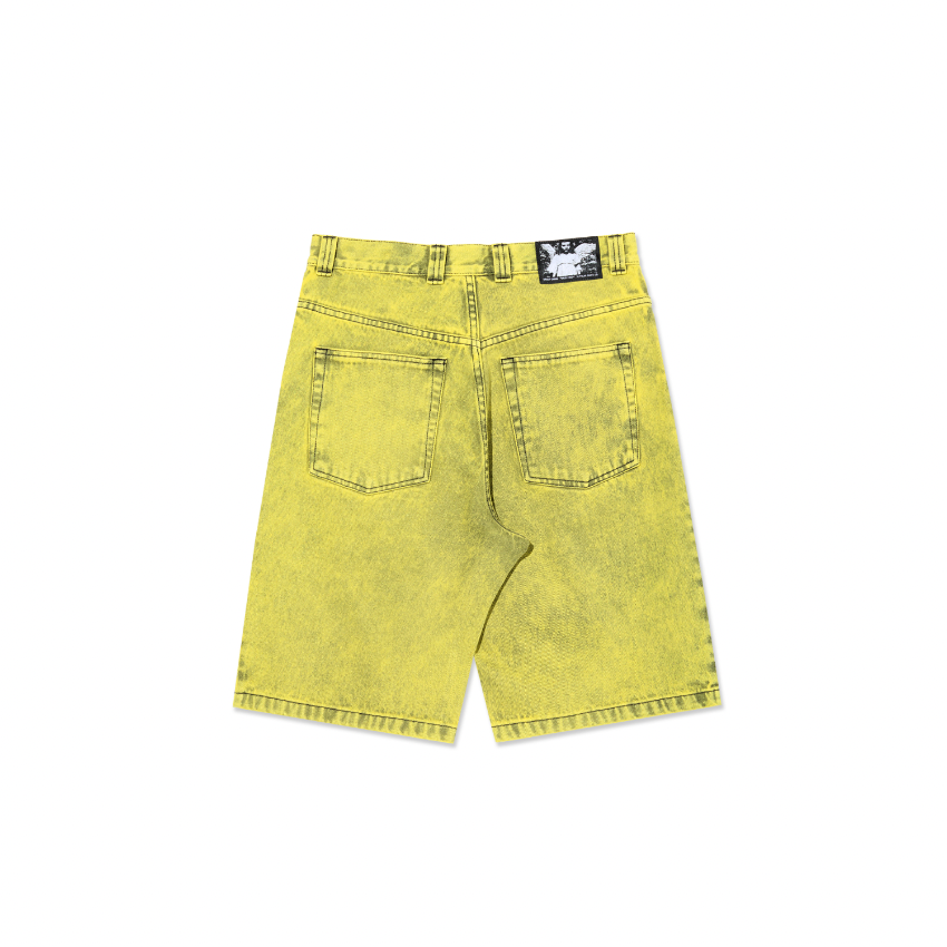 Polar X Angel Child Big Boy Shorts (Lemon Black)