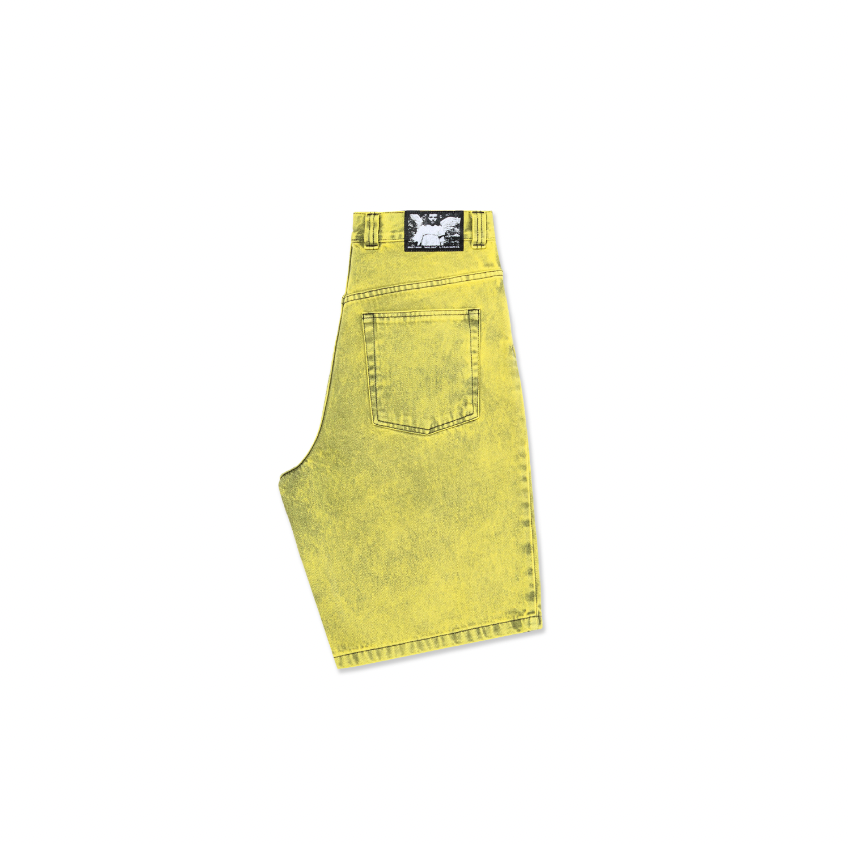 Polar X Angel Child Big Boy Shorts (Lemon Black)