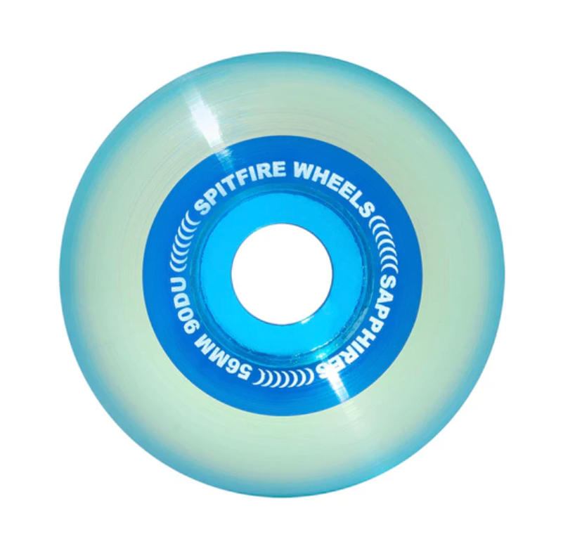 Spitfire Sapphires Radial Clear Blue (90d/56mm)