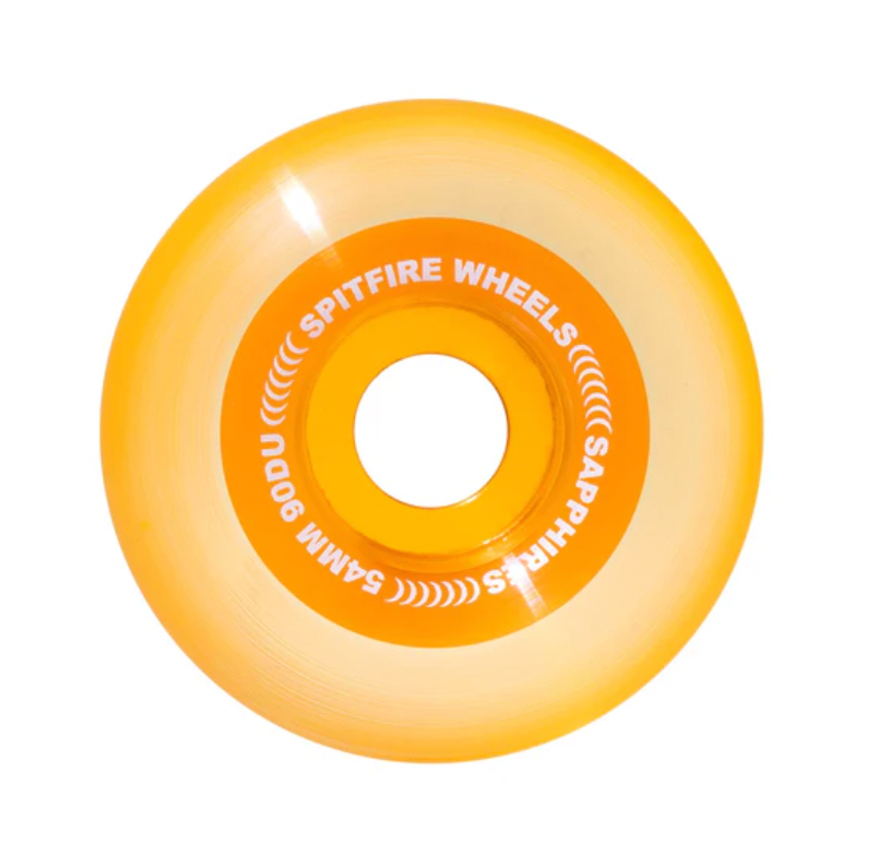 Spitfire Sapphires Radial Clear Orange (90d/54mm)