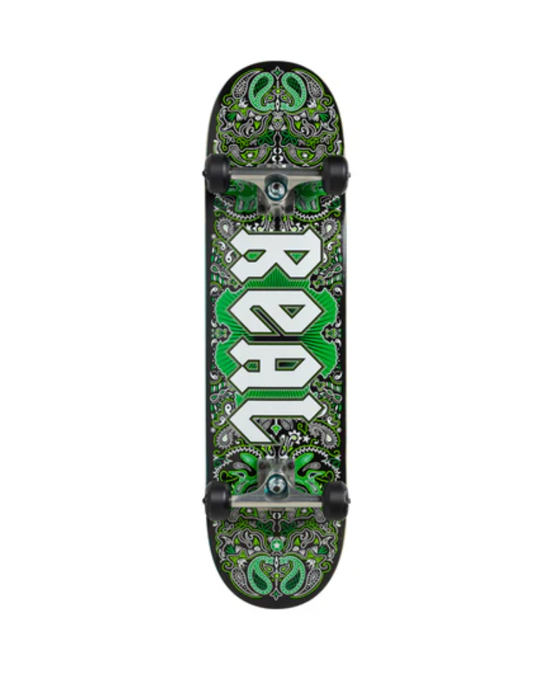 Real Bandana Complete Skateboard 8.06