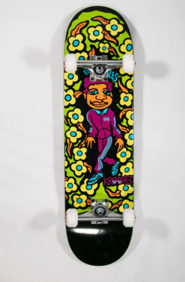 Krooked Sweatpants Complete Skateboard 8.06