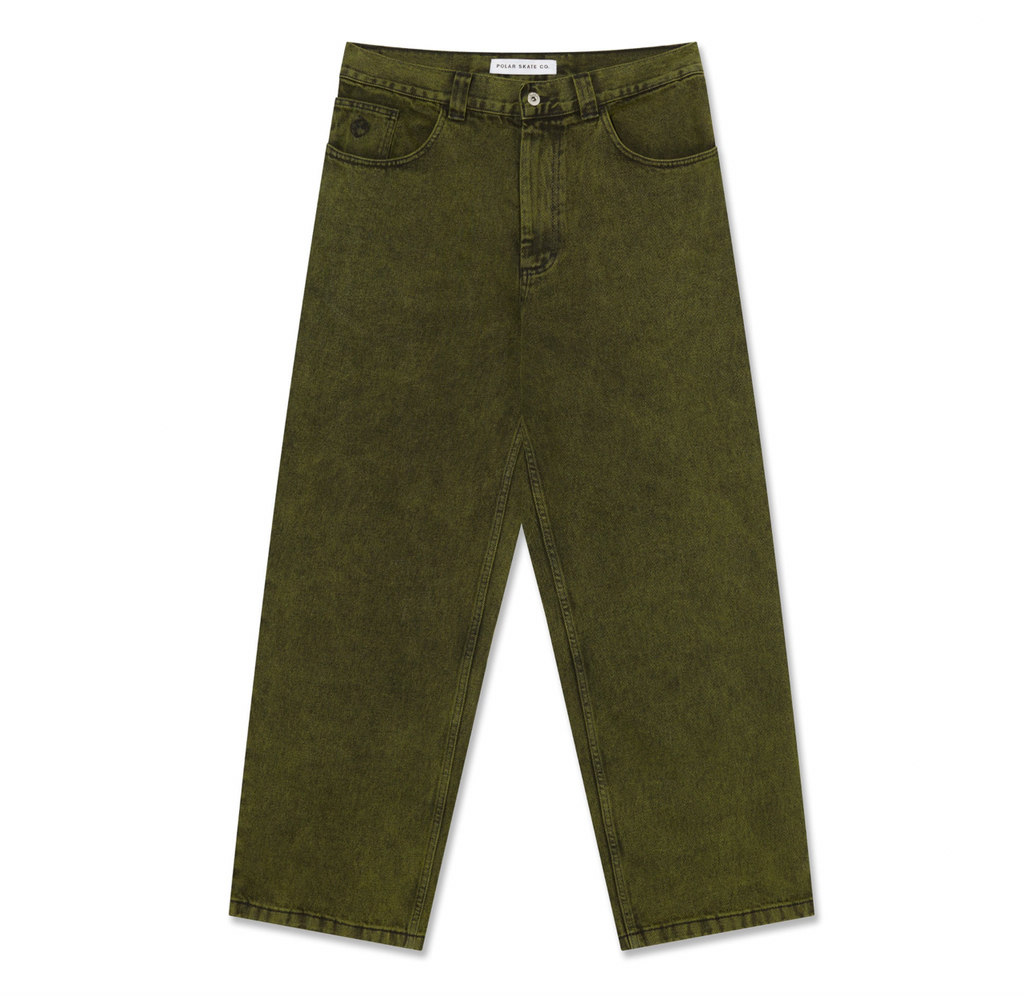 Polar Big Boy Work Pants (Green/Black)