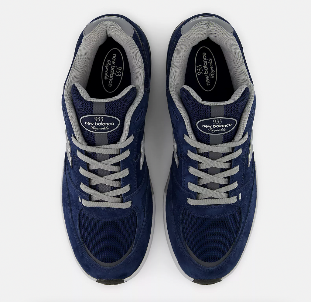 New Balance Numeric Reynolds 933 Wide 2e (Navy/White)