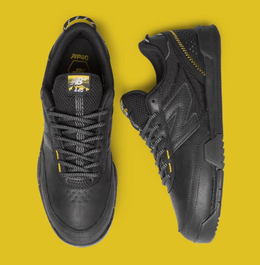 New Balance Numeric 440 Trail (Black/Yellow)