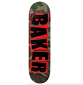 Baker Peterson Logo Camo Deck 8.25
