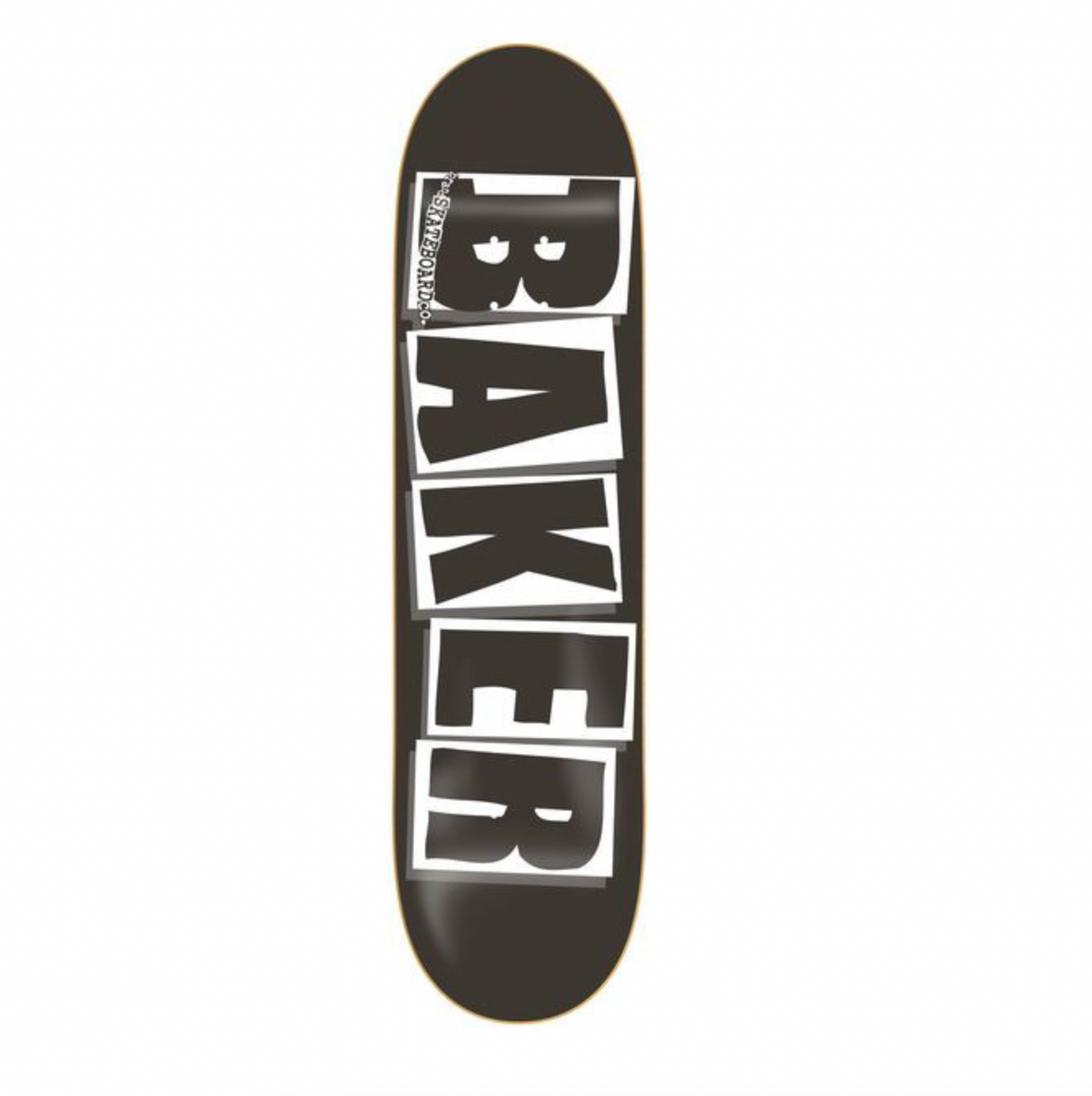 Baker Logo Black/White Deck 8.125