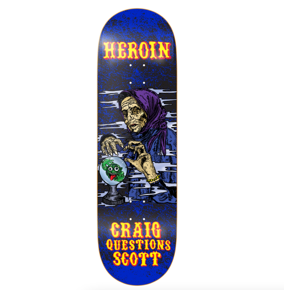 Heroin Questions KO2 Fortune Teller Deck 9.25