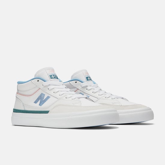 New Balance Villani 417 (White/Blue Laguna)