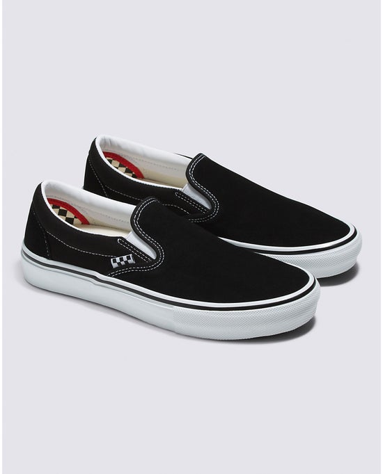 Vans Skate Slip-On (Black/White)